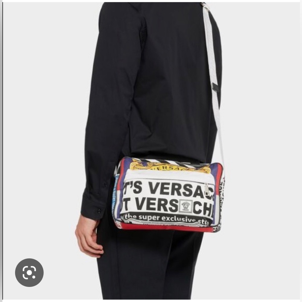 Rare Versace Messenger Bag Runway Edition, Collectors Item
